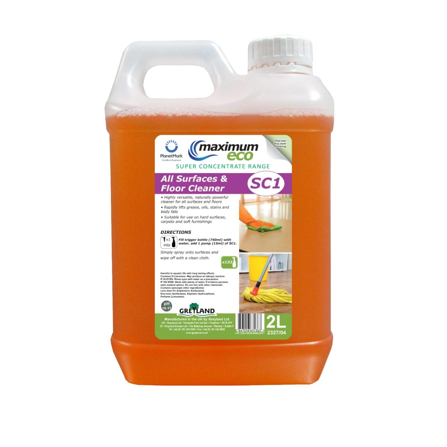 Super Concentrate SC1 All Surface & Floor Cleaner 2ltr