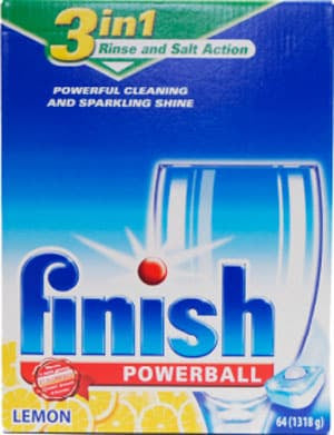 Finish 3 in 1 Dishwasher Tablets