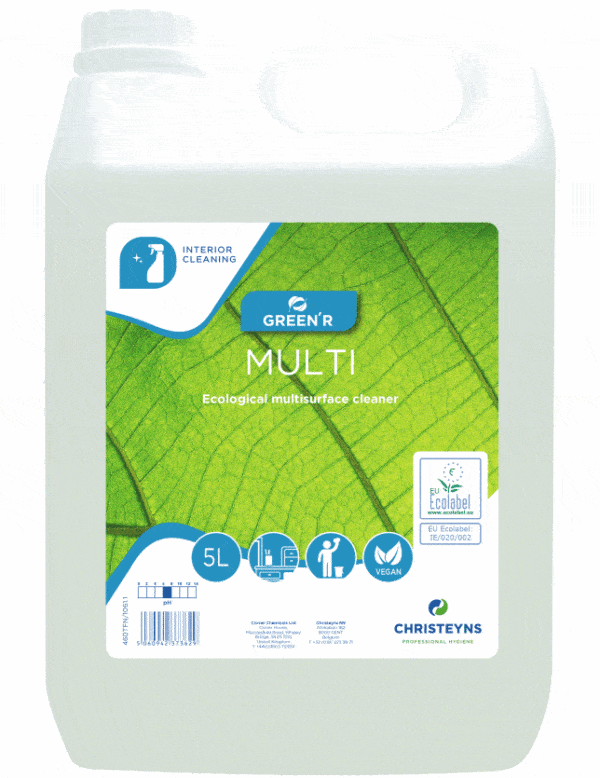 GREEN’R Ecological Multi Surface Cleaner 5ltr