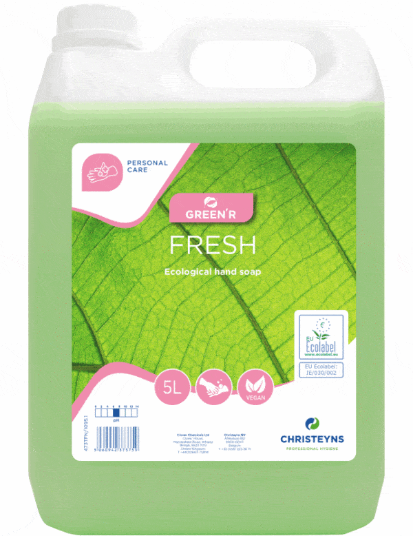 GREEN’R Fresh Ecological Hand Soap 5ltr