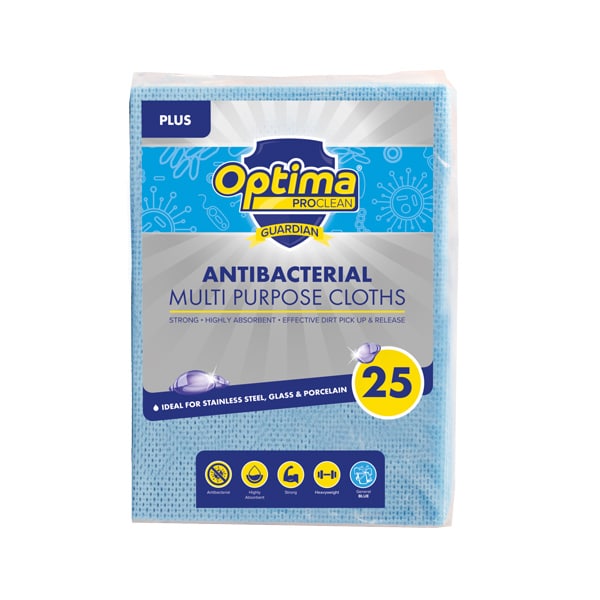 Heavyweight Antibacterial Cloths x 25