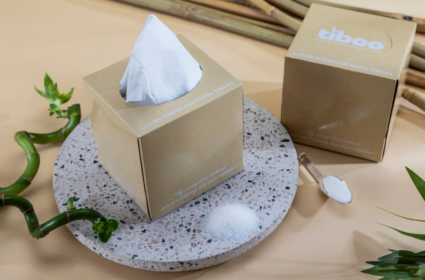 Cube 2ply White Facial Tissues 24 x 70