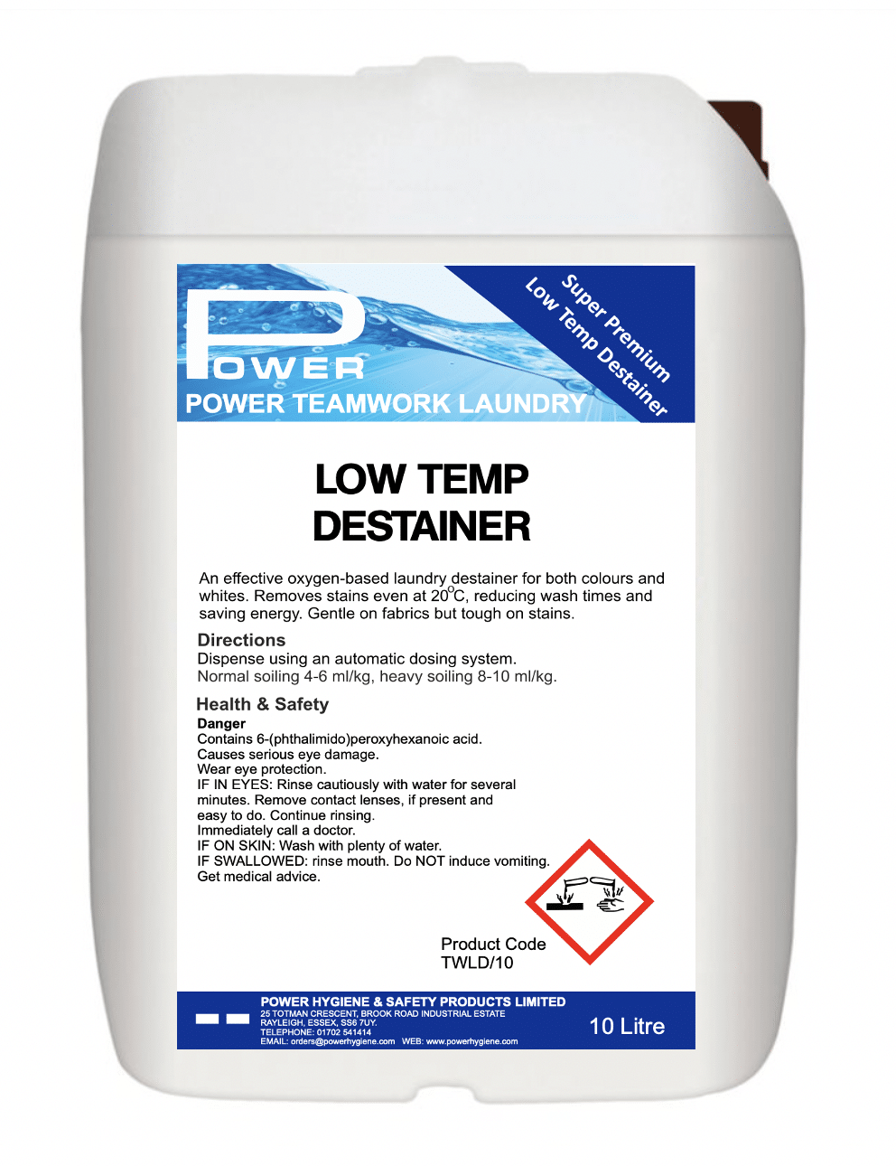 Teamwork Super Premium Low Temp Laundry Destainer