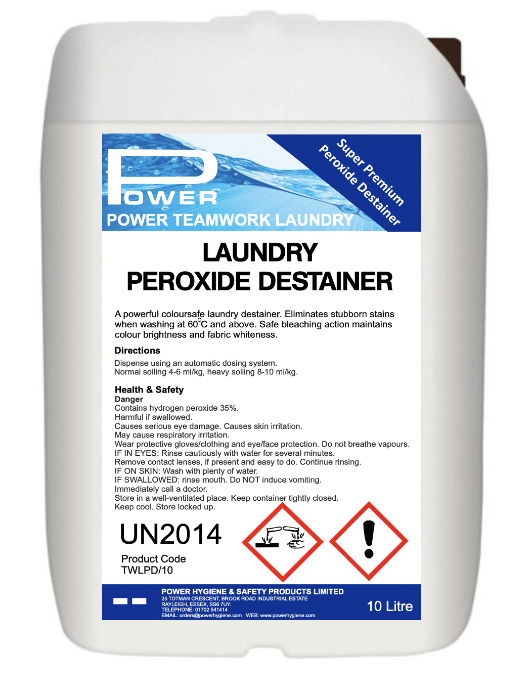 Super Premium Peroxide Destainer