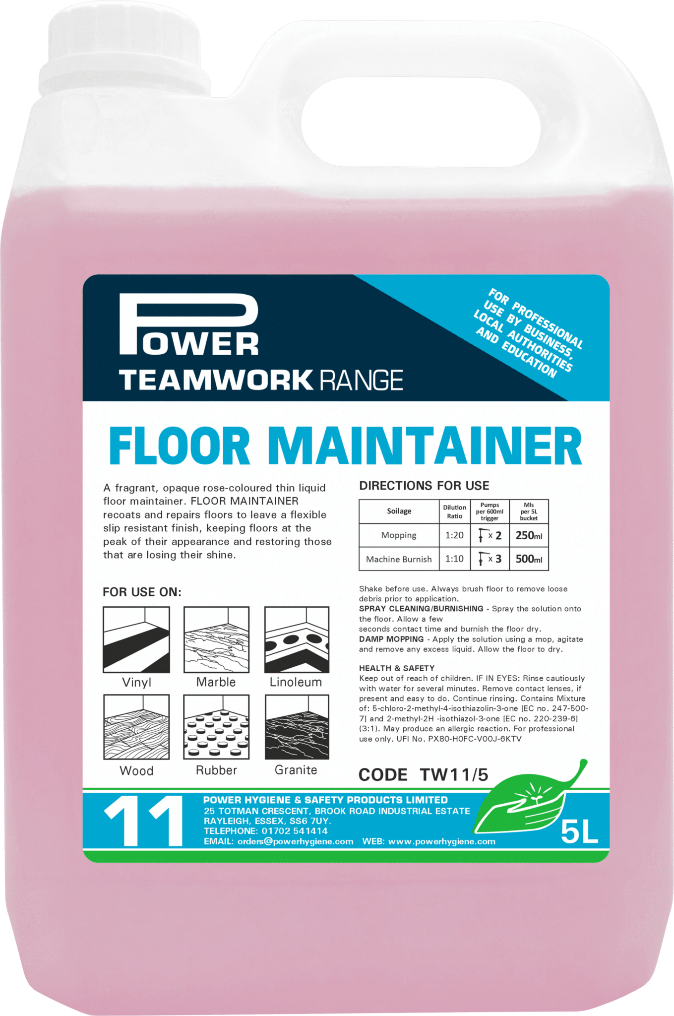 Teamwork 11 Floor Maintainer 5L