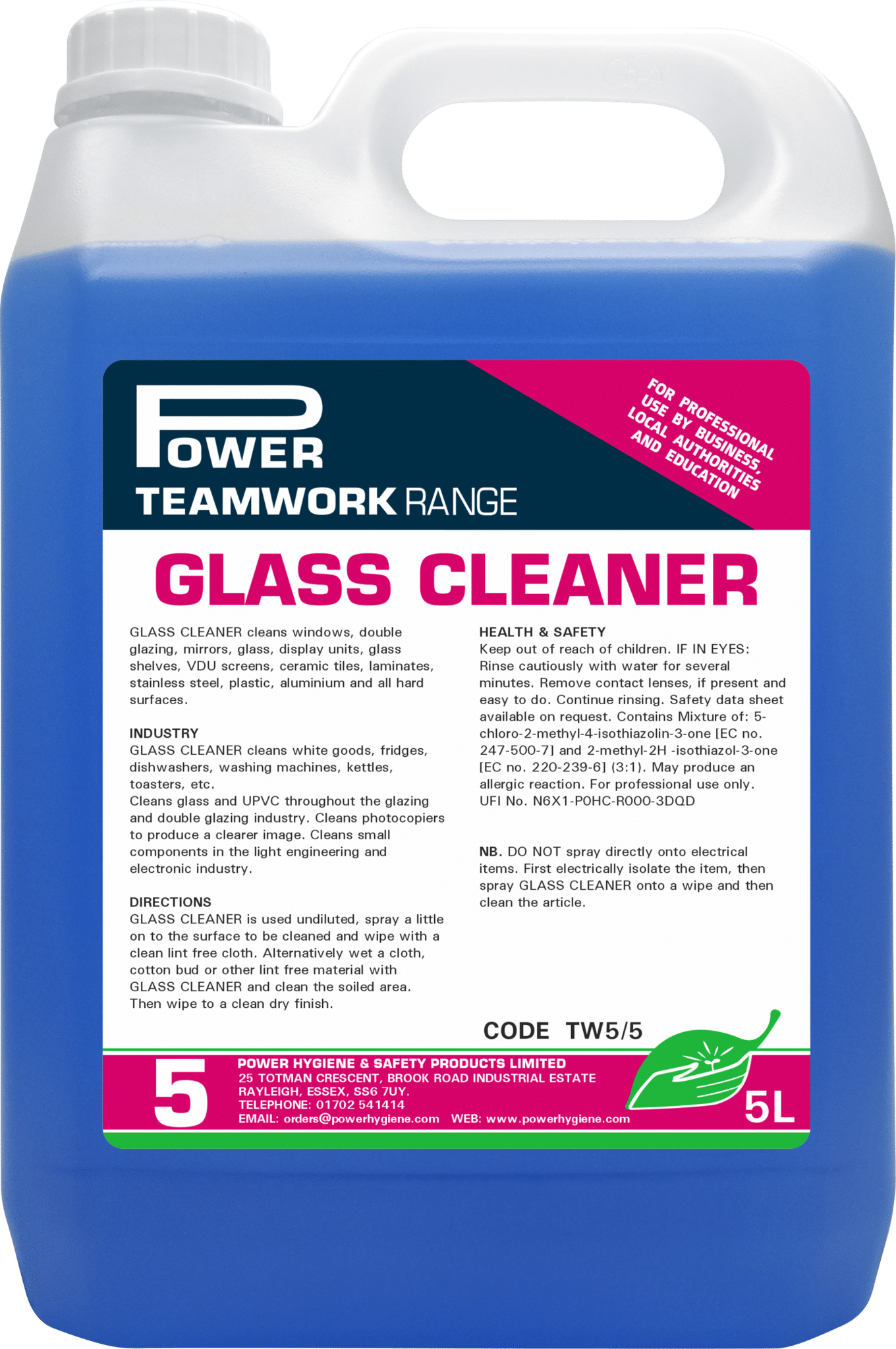 Teamwork 5 Glass Cleaner