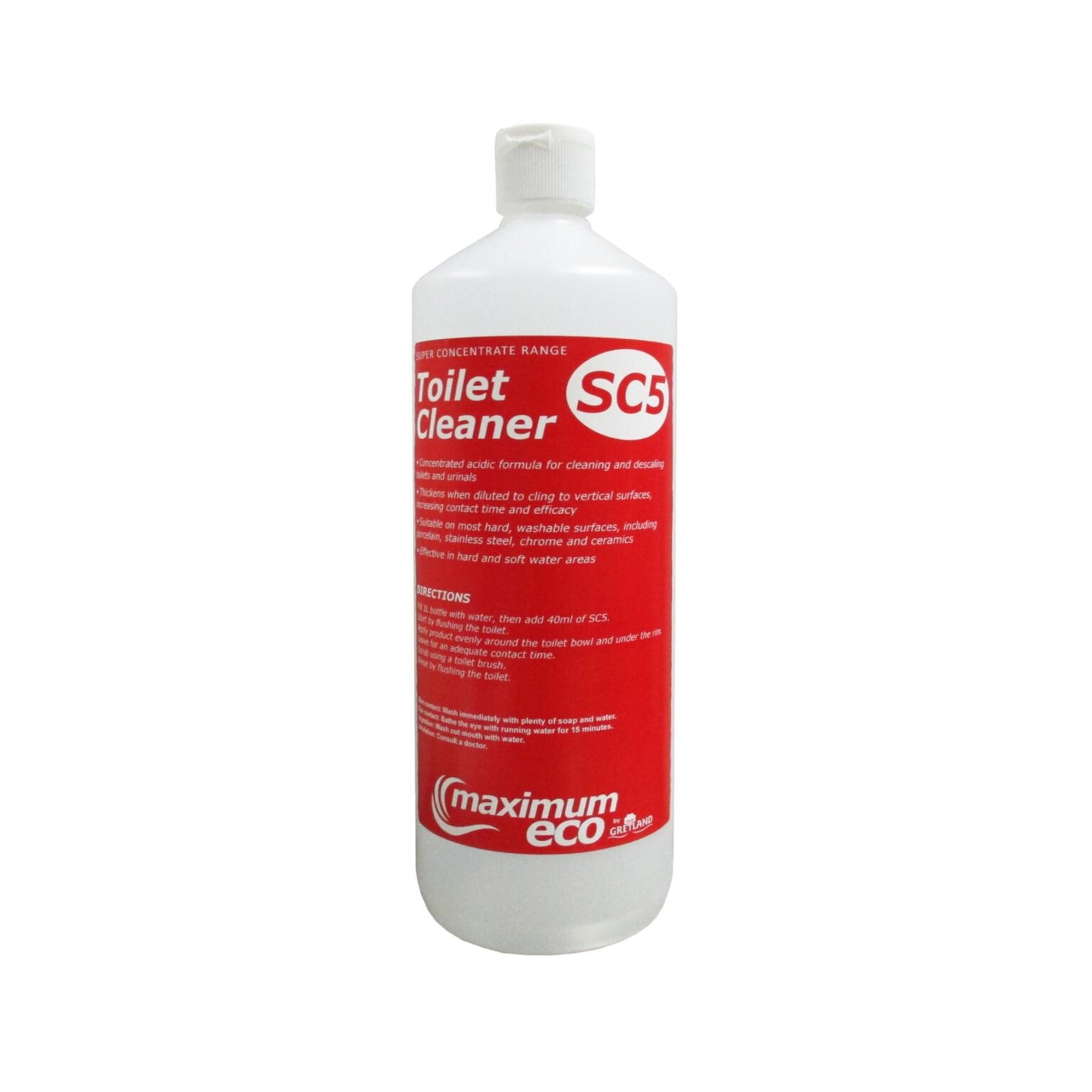 SC5 Toilet Cleaner 1L Refill Bottle Only