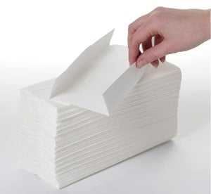 2 Ply White Luxury Pure Pulp C-Fold Hand Towels