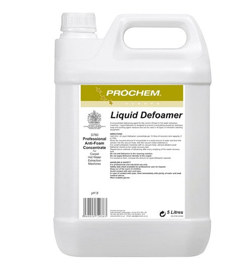 Prochem Liquid Defoamer 5L