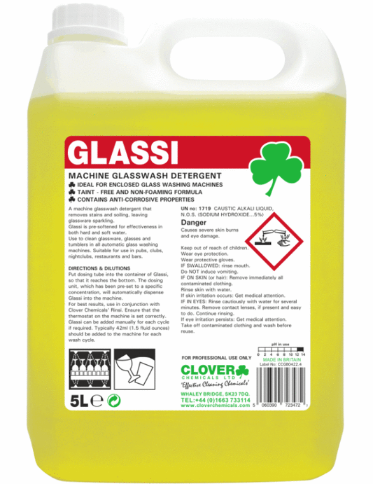 Glassi Machine Dishwash Detergent 5ltr