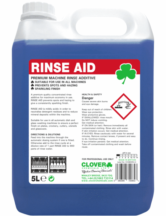 Clover Rinse Aid 5ltr