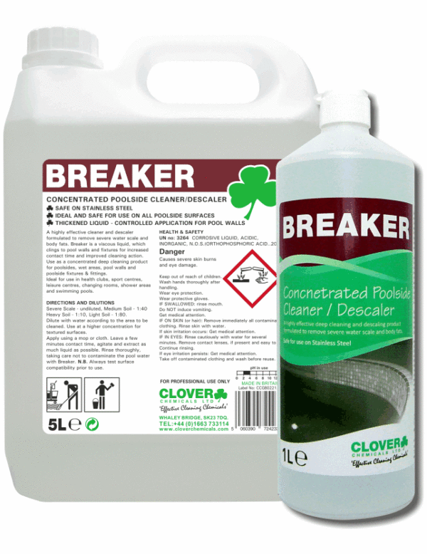 Breaker Deep Clean Poolside Cleaner / Descaler