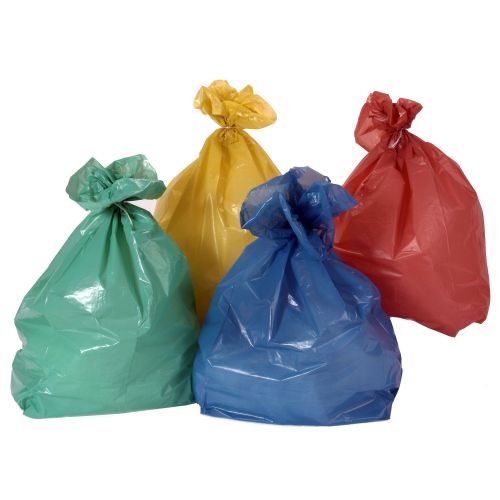 Coloured Medium Duty Refuse Bags x 200