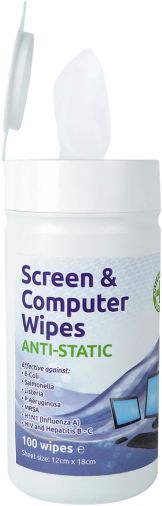 Telephone & VDU Wipes x100 wipes