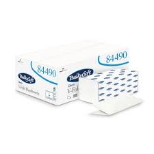 2 Ply White Bulky Soft 84490 Flushable Hand Towels