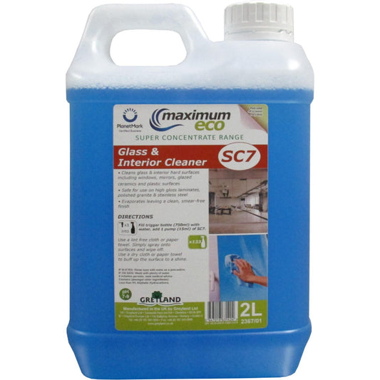 Super Concentrate SC7 Glass & Interior Cleaner 2ltr