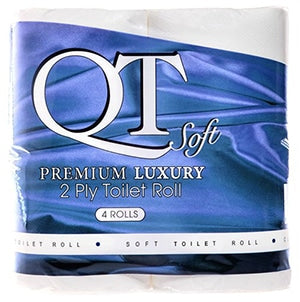 QT Soft Luxury Toilet Paper 40 Rolls Per Case