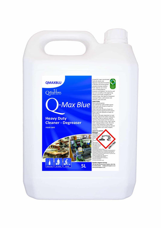Q-Max Blue Cleaner Degreaser 5ltr