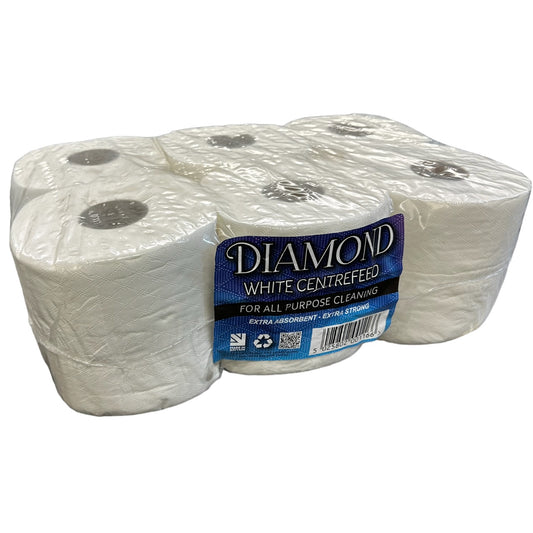 Value 2ply White Centrefeed