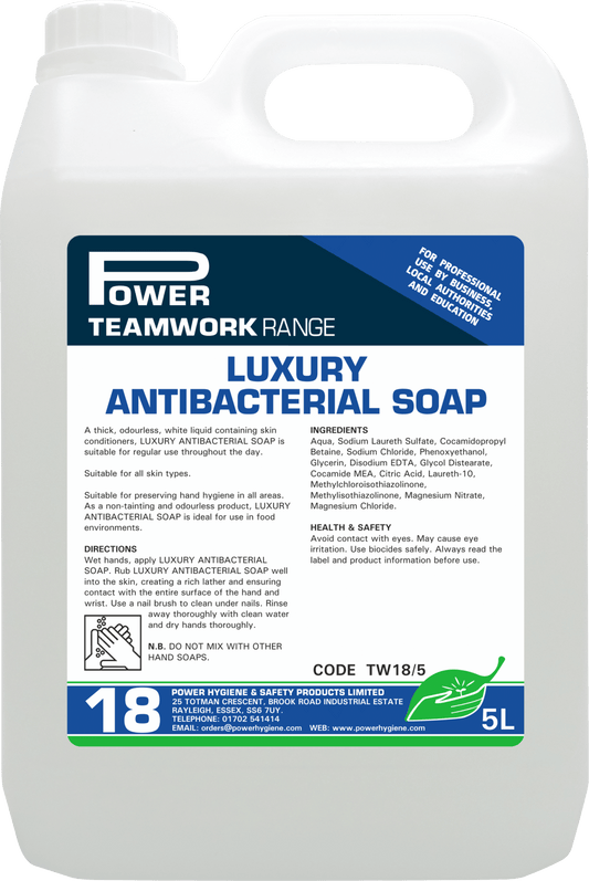 Teamwork 18 Luxury Hygiene Soap 5L