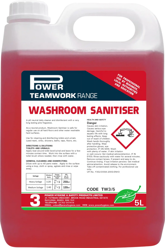 Teamwork 3 Washroom Sanitiser