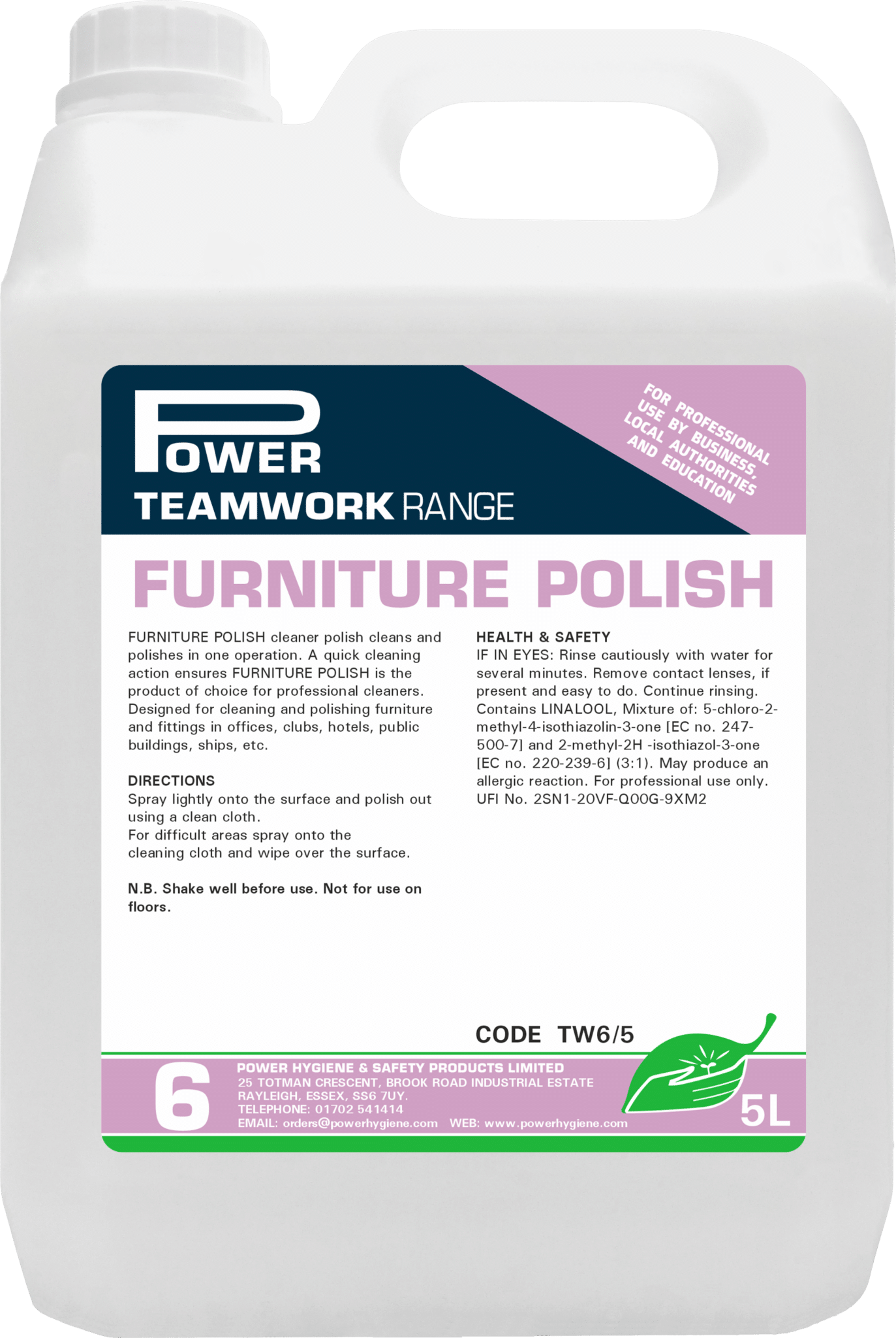 Teamwork 6 Furniture Polish
