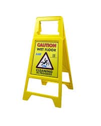Wet Floor / Cleaning In Progress – Foldable A-Sign