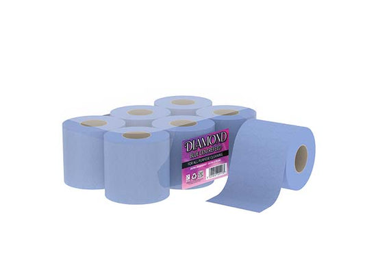 Value 2ply Blue Centrefeed