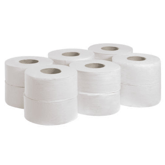 Mini Jumbo Toilet Paper Rolls 150m 12 Rolls Per Case